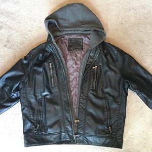 Calvin Klein Faux Leather Jacket